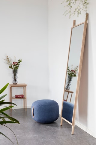 2 jarros circulares - 35 cm - Cinzento