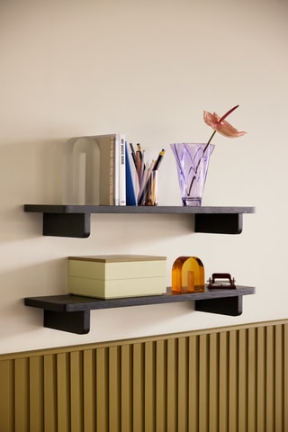 Suporte para livros em cristal Arch - 20 cm - Branco