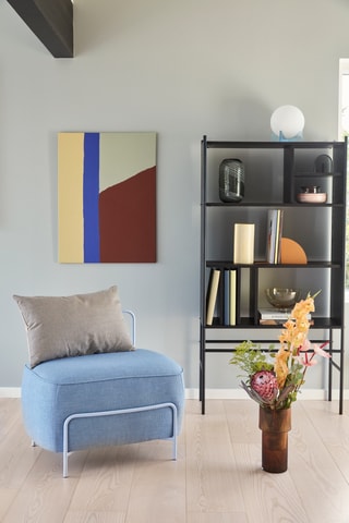 Suporte para livros Origami - 15 x 30 x 15 cm - Dourado