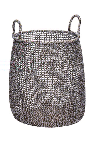 2 paniers Mist - 35 et 43 cm - Marron et bleu foncé