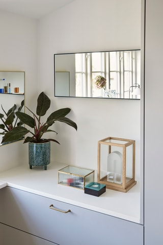 Espelho Shine - 32 x 4 x 55 cm - Amarelo