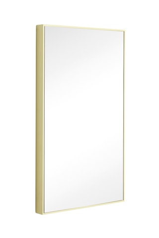 Espelho Shine - 32 x 4 x 55 cm - Amarelo