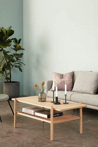 2 jarros de arenito Villa - 33 e 31 cm - Cinzento-escuro