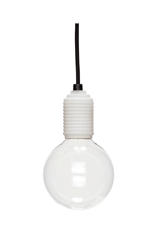 Candeeiro suspenso Freely - Preto e branco - 2 W