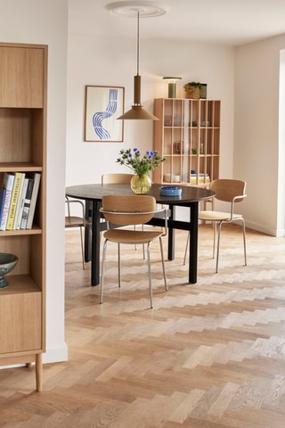 Candeeiro de mesa Balance - Branco e dourado - 3,5 W