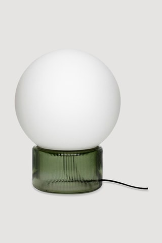 Candeeiro de mesa Sphère - Verde e branco - 15 W