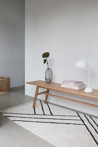 Candeeiro de mesa Form - Branco - 25 W