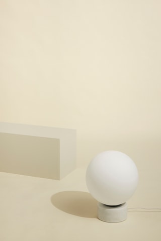 Lampe de table Sphere - Blanc - 40 W