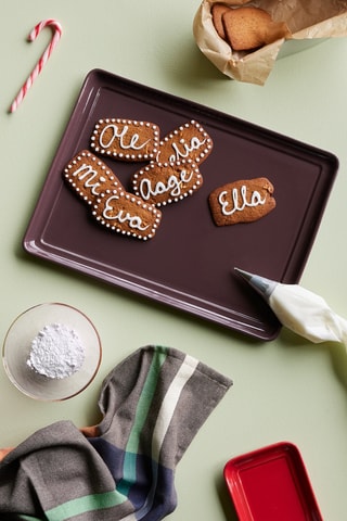 2 travessas Amare - 20 x 10 x 2 cm e 35 x 26 x 2 cm