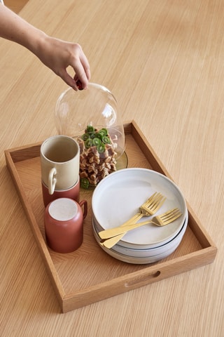 2 pratos em cerâmica Clay - 20 e 31 cm