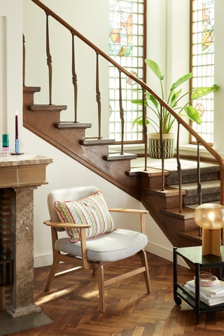 Almofada Kiwi - Verde e azul-claro - 40 x 60 cm