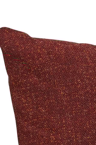 Coussin Sola - Rouge chiné - 60 x 60 cm