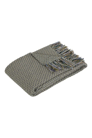 Manta Vista - Azul-marinho e castanho - 140 × 200 cm