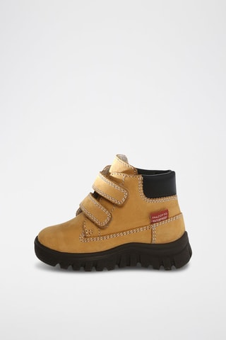 Botins de couro Toc - Camel