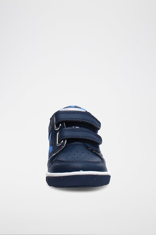 Sapatilhas em couro - 
Azul