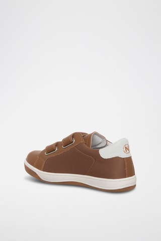 Sapatilhas em couro Rery - Castanho