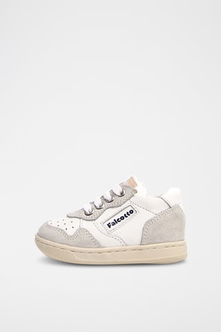 Sneakers em couro - Branco