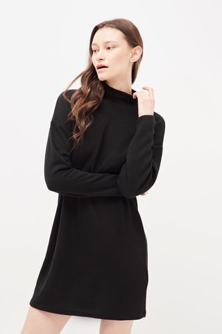 Trui-jurk Zwart