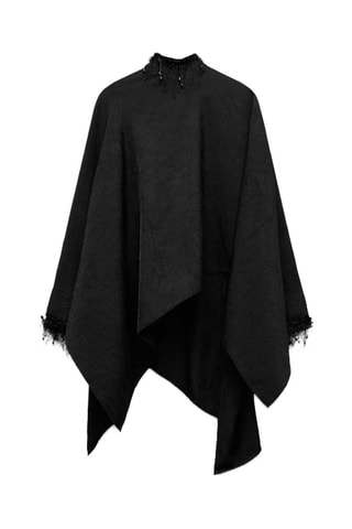 Poncho - Zwart