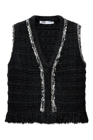 Mouwloos Vest - Zwart