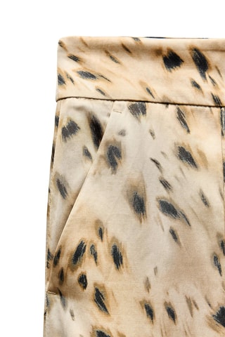 Broek - Beige en Zwart