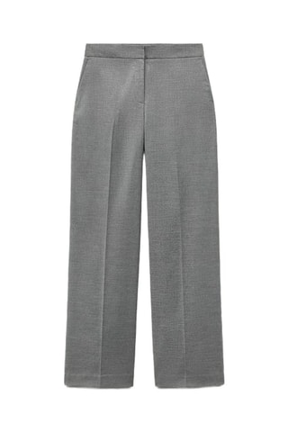 Rechte Broek - Gemêleerd Grijs