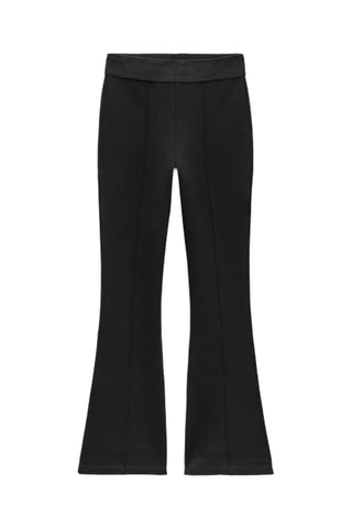 Broek Flare Cut - Zwart