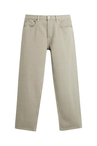 Jeans Straight - Beige