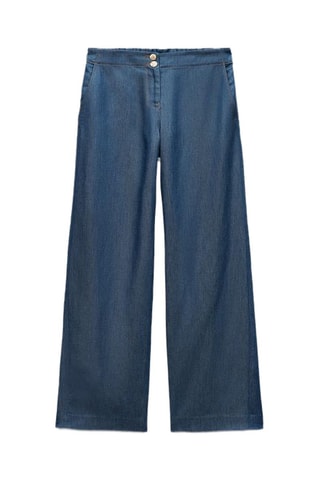 Jeans wide legs - Indigoblauw