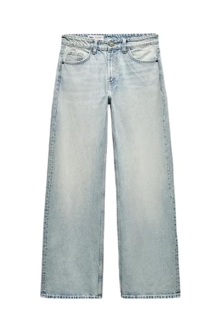 Jeans wide legs - Blauw