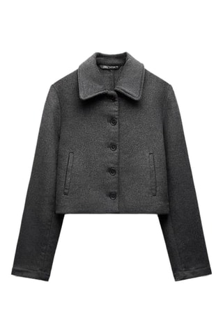 Wollen Jas - Donkergrijs