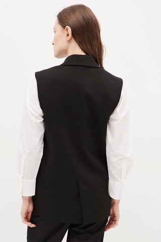 Mouwloos Jasje Zwart