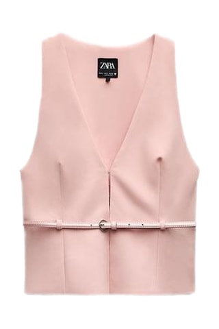 Mouwloos Jasje - Roze