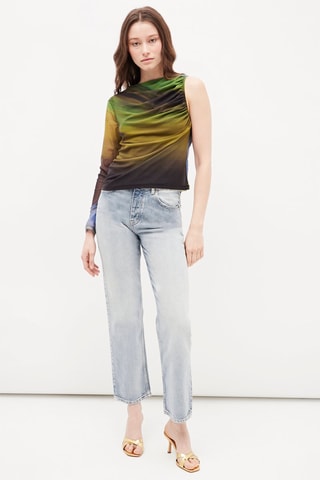 Asymmetrische Top Groen