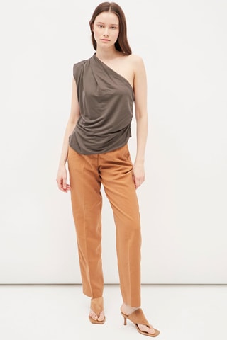 Asymmetrische Top Bruin