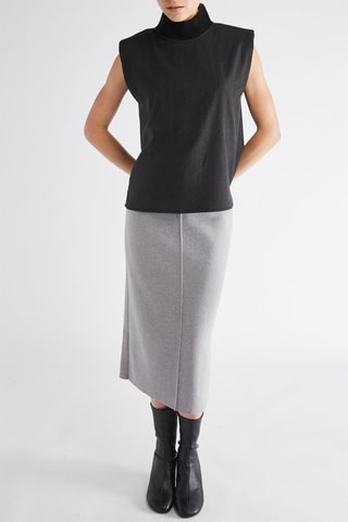 Mouwloze top - Zwart