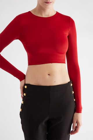 Crop Top - Rood