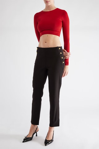 Crop Top - Rood