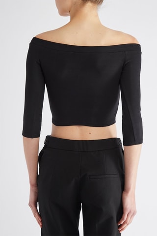 Crop Top - Zwart