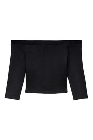 Crop Top - Zwart