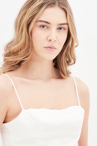 Linnen Top Wit