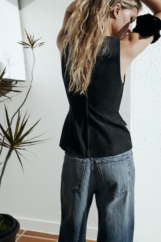 Top - Zwart