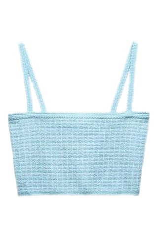 Crop top - Hemelsblauw