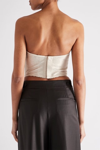 Stapless Top - Beige