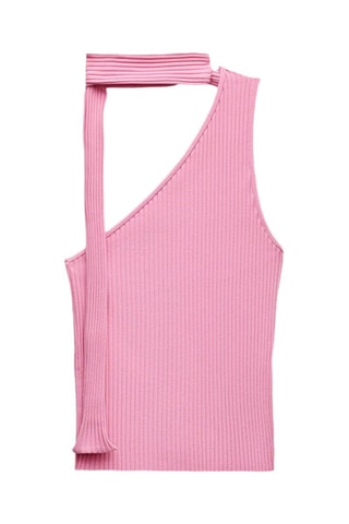 Asymmetrische Top Roze