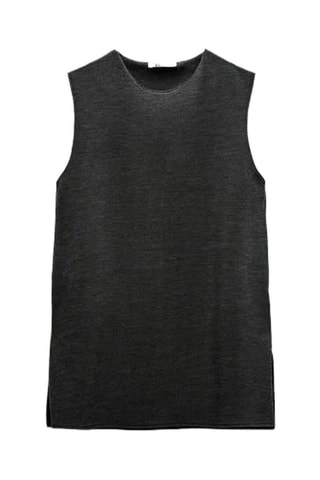 Hemd - Gemêleerd Zwart