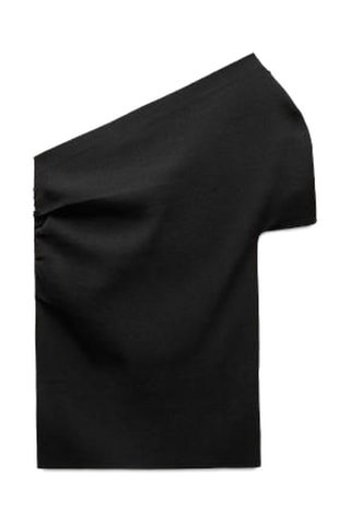 Asymmetrische Top - Zwart