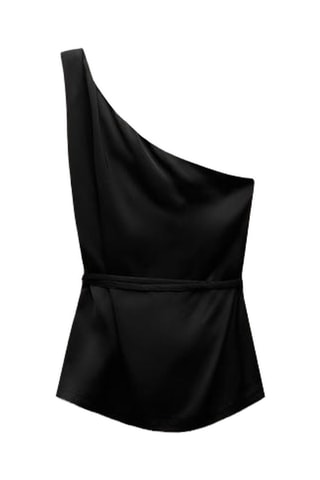 Asymmetrische Top - Zwart