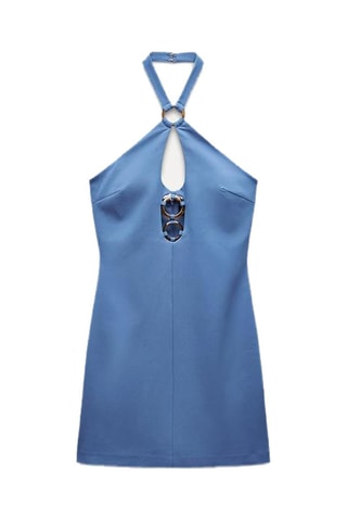 Rechte Jurk - Kobaltblauw