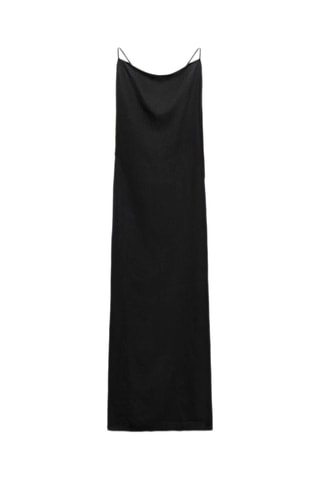 Nauwaansluitende Jurk - Zwart